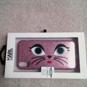 Karl Lagerfeld iphone 10 Case - BRAND NEW